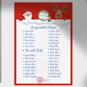 Jó Gyerek Lista a Mikulástól