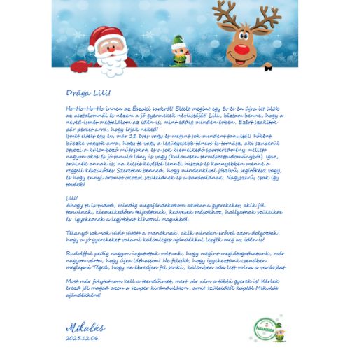 Mikulás Levele
