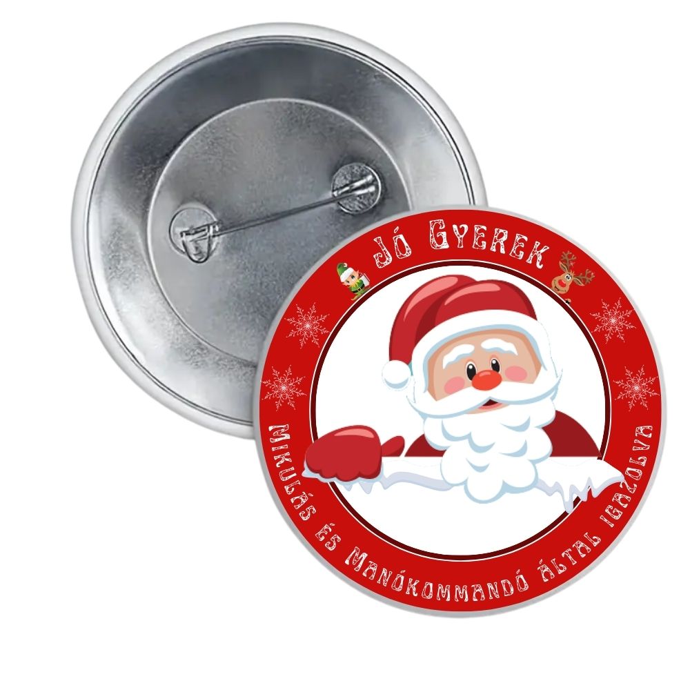 Jó Gyerek Jelvény a Mikulástól - Image 4